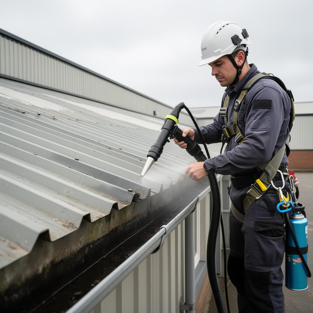Gutter & roof maintenance