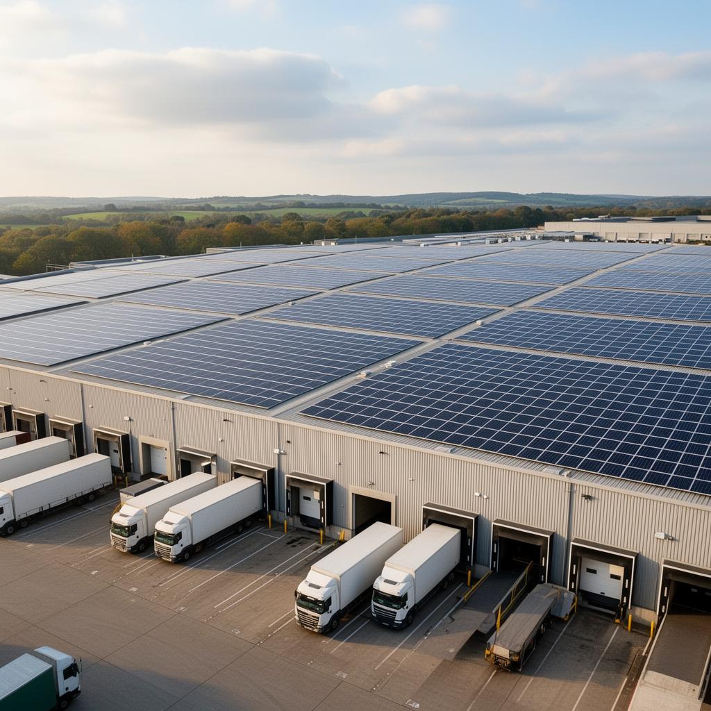 Large-scale distribution centre